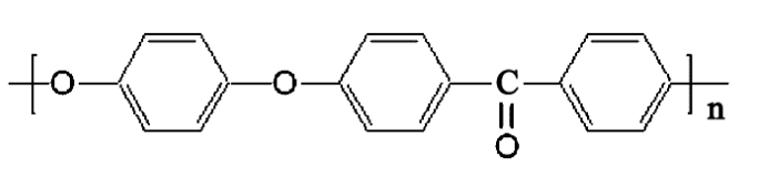 PEEK分子结构式